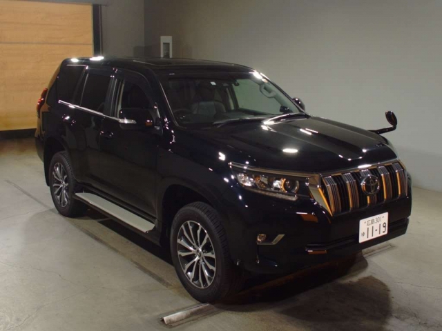 Import and buy TOYOTA LAND CRUISER PRADO 2019 from Japan to Nairobi, Kenya