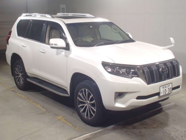 Import and buy TOYOTA LAND CRUISER PRADO 2019 from Japan to Nairobi, Kenya