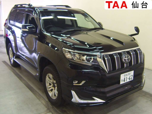 Import and buy TOYOTA LAND CRUISER PRADO 2018 from Japan to Nairobi, Kenya