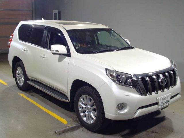 Import and buy TOYOTA LAND CRUISER PRADO 2017 from Japan to Nairobi, Kenya