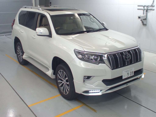 Import and buy TOYOTA LAND CRUISER PRADO 2019 from Japan to Nairobi, Kenya