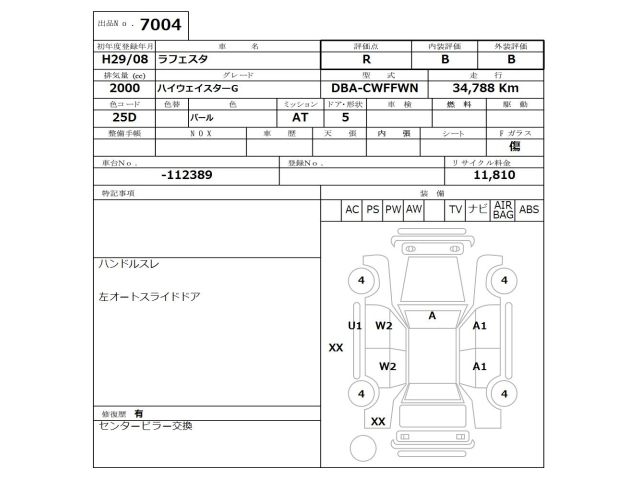 Import and buy NISSAN LAFESTA 2017 from Japan to Nairobi, Kenya