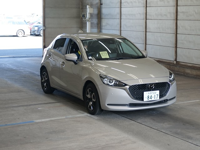 Import and buy MAZDA MAZDA2 2022 from Japan to Nairobi, Kenya