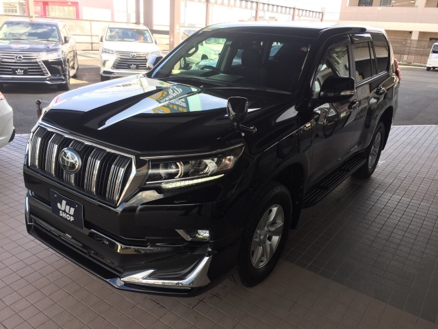 Import and buy TOYOTA LAND CRUISER PRADO 2018 from Japan to Nairobi, Kenya