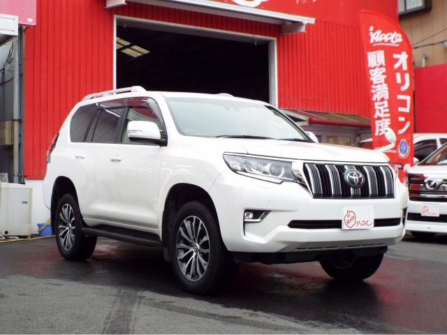 Import and buy TOYOTA LAND CRUISER PRADO 2019 from Japan to Nairobi, Kenya