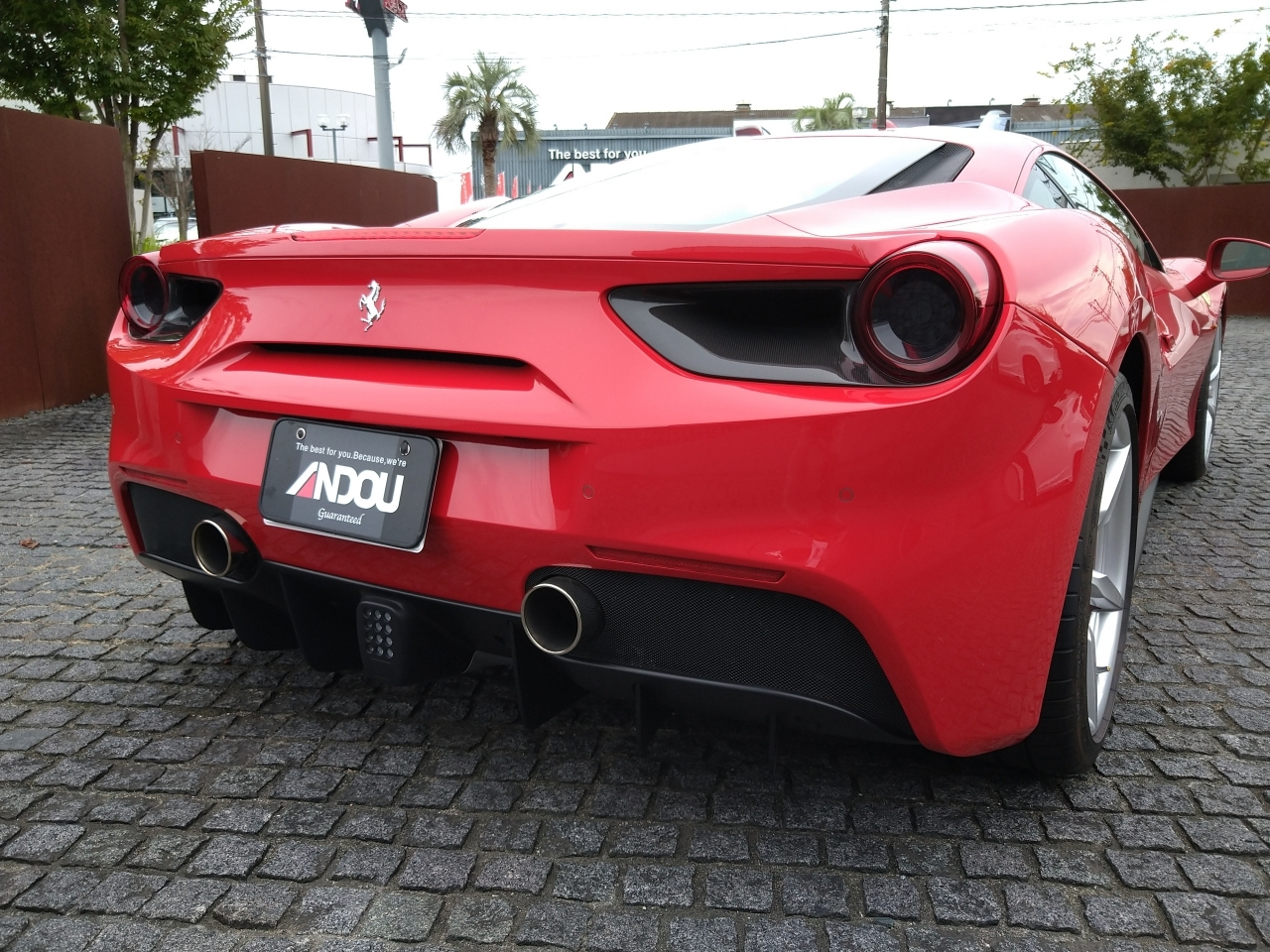 Import and buy FERRARI 488GTB 2017 from Japan to Nairobi, Kenya