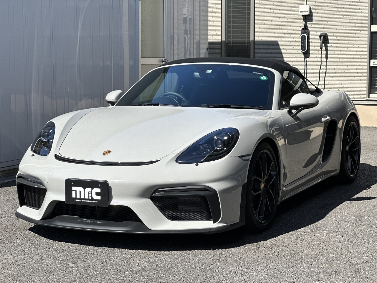 Import and buy PORSCHE 718 SPYDER 2020 from Japan to Nairobi, Kenya