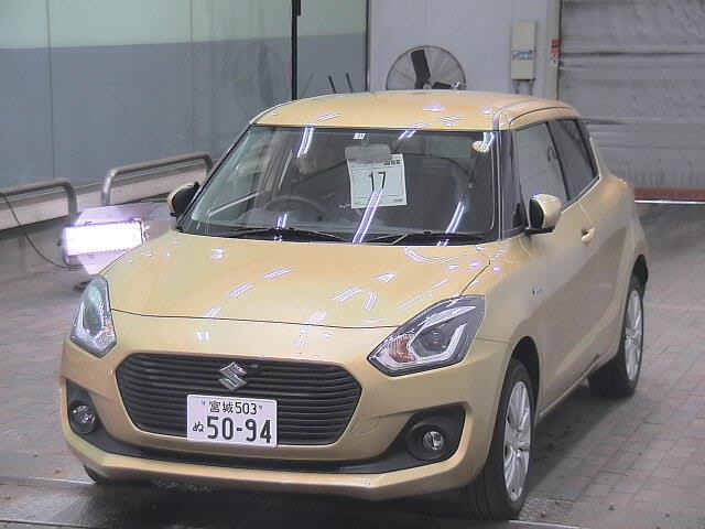 Import and buy SUZUKI SWIFT 2017 from Japan to Nairobi, Kenya