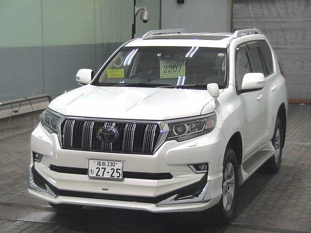 Import and buy TOYOTA LAND CRUISER PRADO 2017 from Japan to Nairobi, Kenya