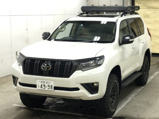 Import and buy TOYOTA LAND CRUISER PRADO 2023 from Japan to Nairobi, Kenya