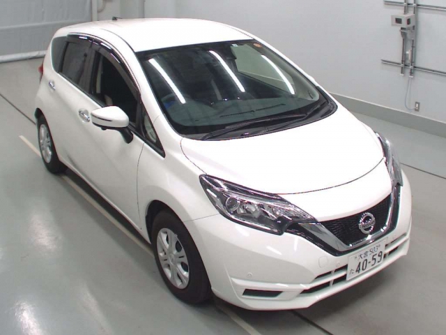 Import and buy NISSAN NOTE 2017 from Japan to Nairobi, Kenya