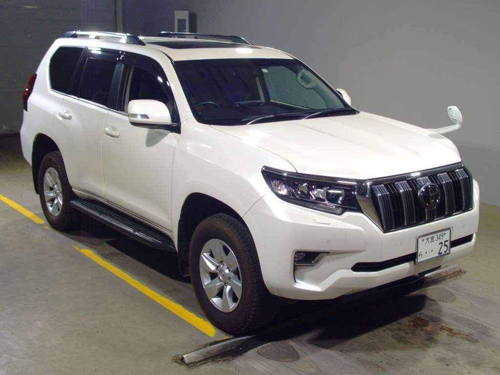 Import and buy TOYOTA LAND CRUISER PRADO 2019 from Japan to Nairobi, Kenya