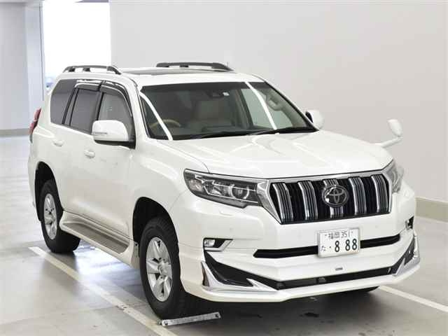 Import and buy TOYOTA LAND CRUISER PRADO 2017 from Japan to Nairobi, Kenya