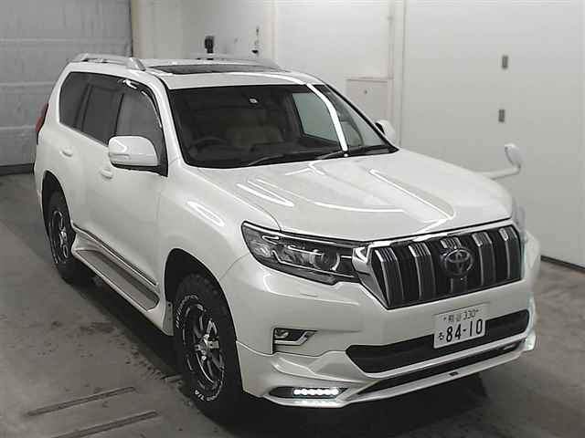 Import and buy TOYOTA LAND CRUISER PRADO 2019 from Japan to Nairobi, Kenya