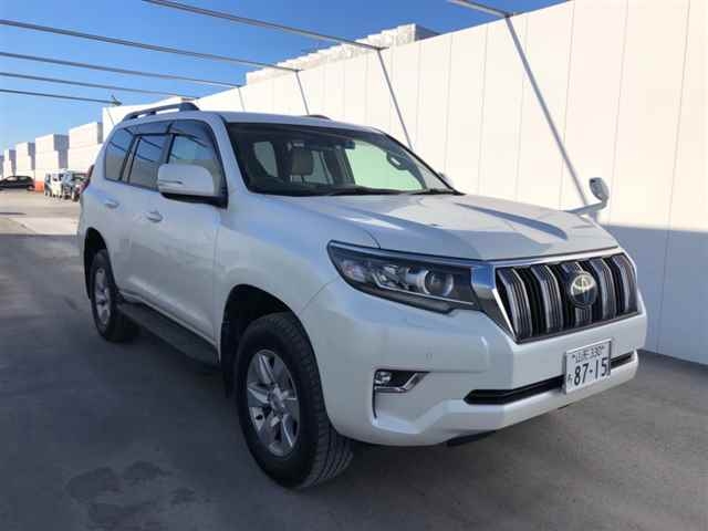 Import and buy TOYOTA LAND CRUISER PRADO 2018 from Japan to Nairobi, Kenya