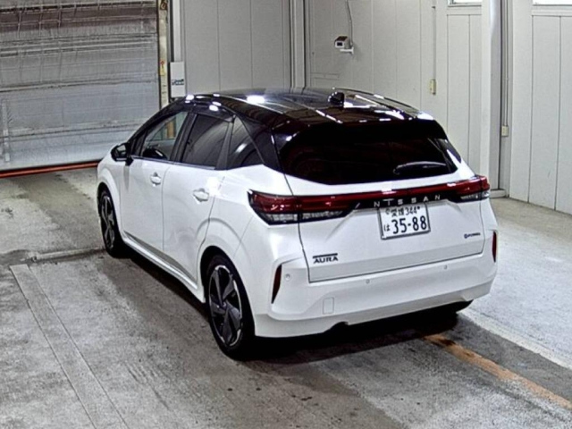 Import and buy NISSAN AURA 2022 from Japan to Nairobi, Kenya