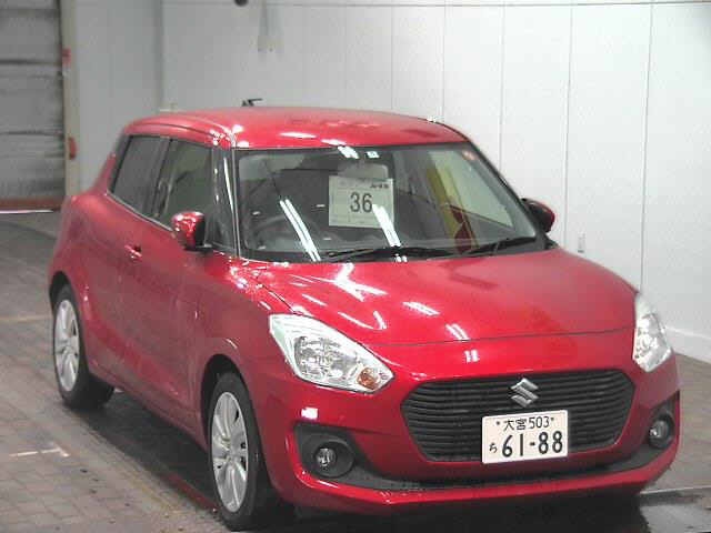 Import and buy SUZUKI SWIFT 2017 from Japan to Nairobi, Kenya