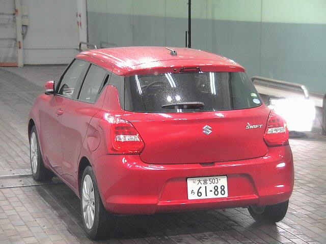 Import and buy SUZUKI SWIFT 2017 from Japan to Nairobi, Kenya