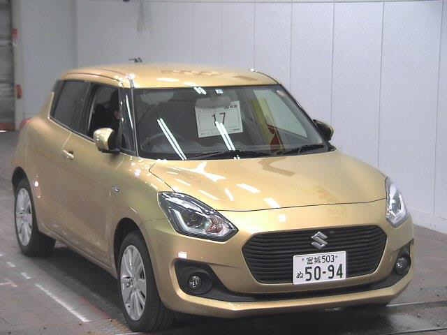 Import and buy SUZUKI SWIFT 2017 from Japan to Nairobi, Kenya