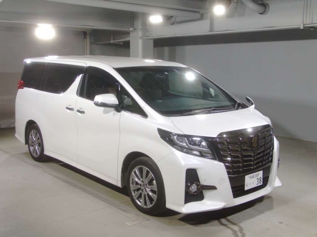 Import and buy TOYOTA ALPHARD 2017 from Japan to Nairobi, Kenya