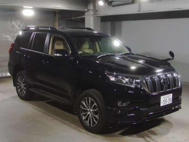 Import and buy TOYOTA LAND CRUISER PRADO 2019 from Japan to Nairobi, Kenya