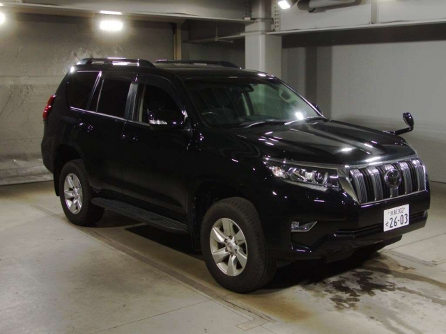 Import and buy TOYOTA LAND CRUISER PRADO 2018 from Japan to Nairobi, Kenya