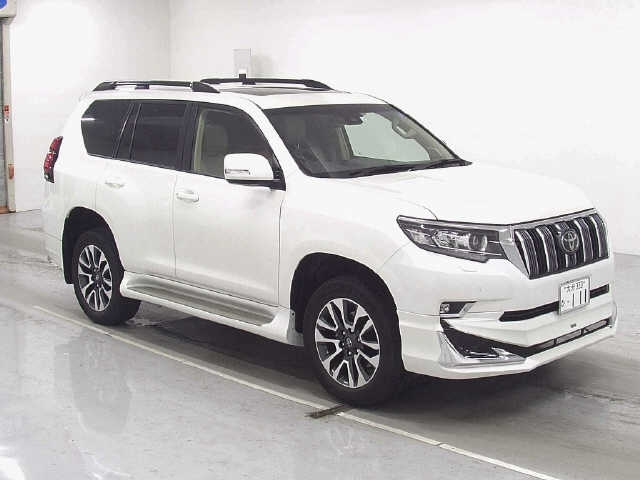 Import and buy TOYOTA LAND CRUISER PRADO 2022 from Japan to Nairobi, Kenya