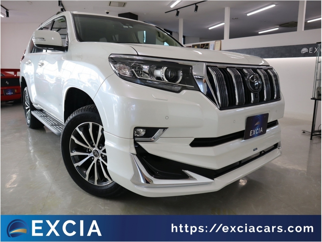 Import and buy TOYOTA LAND CRUISER PRADO 2018 from Japan to Nairobi, Kenya