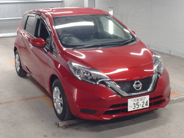 Import and buy NISSAN NOTE 2017 from Japan to Nairobi, Kenya