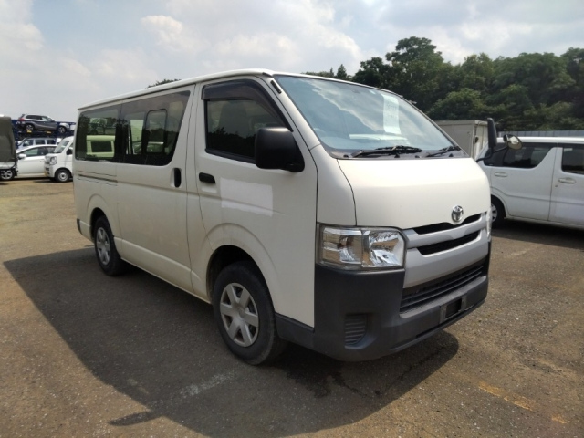 Import and buy TOYOTA HIACE VAN 2017 from Japan to Nairobi, Kenya